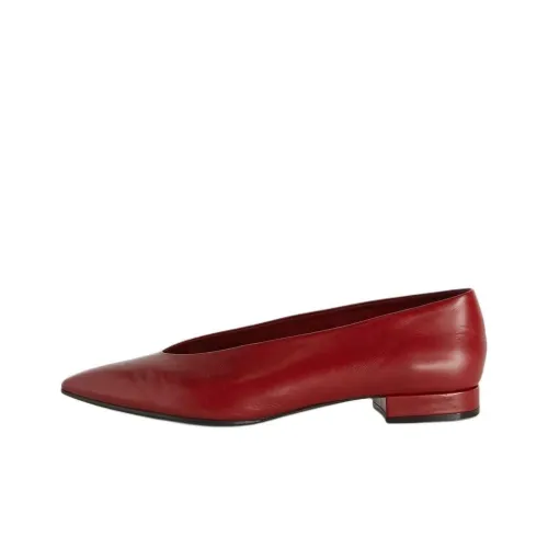 Loro Piana Женские повседневные туфли, красный, женские