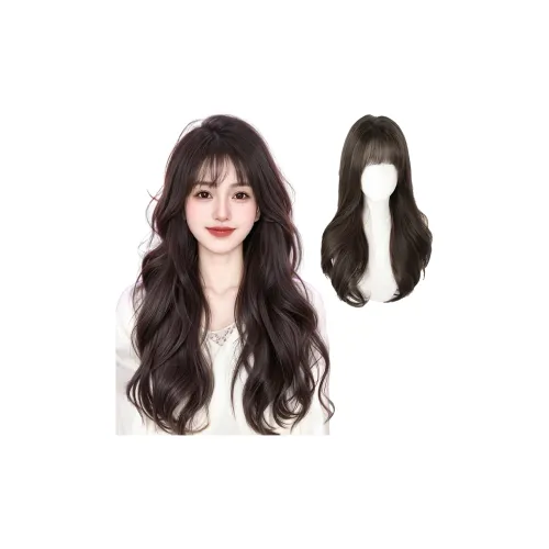 MUYAN Корейский стиль EFFORTLESS Большая волна Длинные кудрявые парики для волос