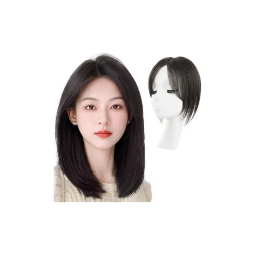 MUYAN Топ Волосы Патч Для Увеличения Натуральных Волос Парики Для Женщин Натуральный Мокко