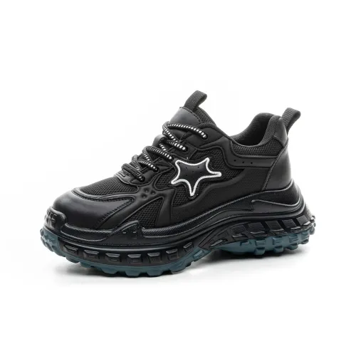 CHOVO Амортизация Дышащий Легкий Увеличение Высоты Низкий Топ Толстая Подошва Кроссовки Женские