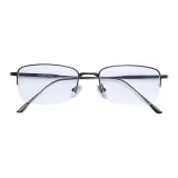 Металл, полуоправа - черный