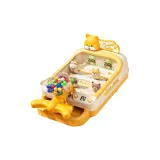 [Батарея Версия] Светло-желтый Shiba Inu бусина, стиральная машина (с 30 бусинами)