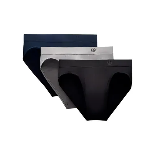 lululemon Always In Motion Brief с FLY Нижнее белье Мужской 3 упаковки