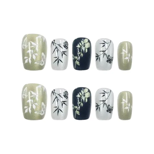 Song Biography Китайский стиль Бамбук Элегантность Минималистичный Премиум 15mm Короткий LADDER