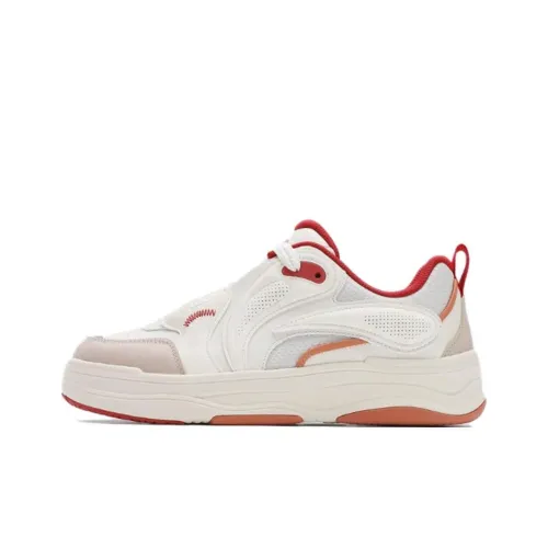 FILA Противоскользящие Устойчивые к истиранию Низкие Кроссовки для скейтбординга Мужские Белый Умбра