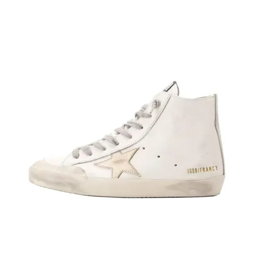 Golden Goose Francy High Топ Скейтборд Кроссовки Женские Белые