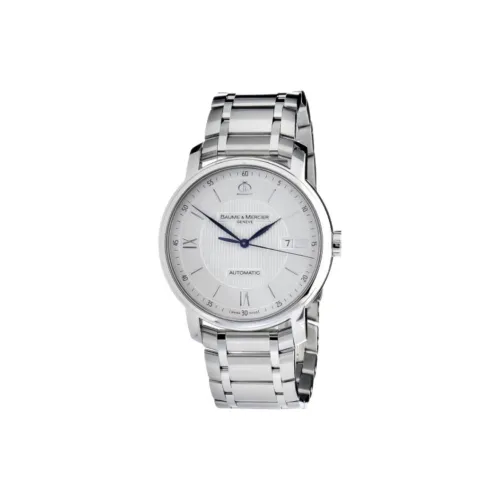 Baume & Mercier Автоматический Механический Механизм Мужские Часы Classima Collection 42 мм Белые