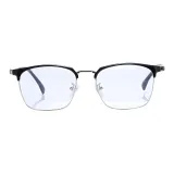 Деловой черный, серебряный [Защита от синего света]