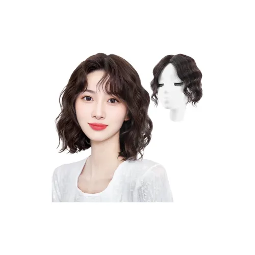 YUNQING Завивочные парики Естественный Мокко