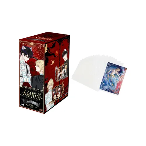 KAYOU Падение русала Глубокое море Мечта Коллекционная карта Прилив Love Bag Volume 2 IP Аниме Карточки Одна коробка 18 пачек