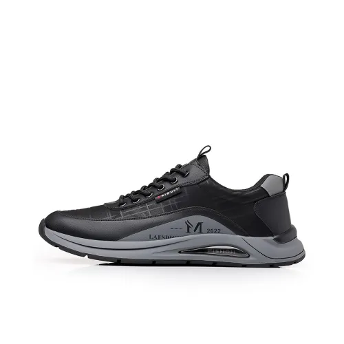 GIHO Casual Низкий Топ JH1812 Черный Мужской