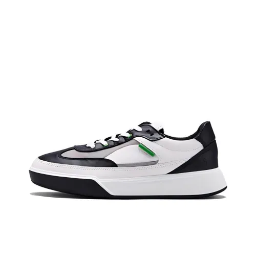 Ecco Уличная обувь коллекция Low Top повседневная мужская черно-белая