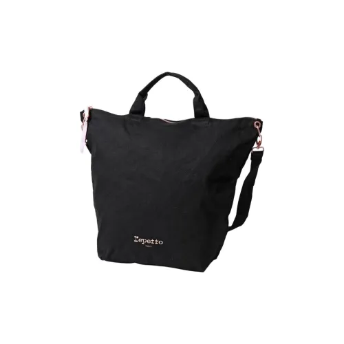Repetto Хлопок Одно Плечо Сумка Унисекс Черный
