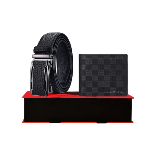 Old Man's Head Коровья кожа Комбо-набор Мужской Черный