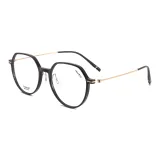 Яркий черный | Розово-золотой-C13 Только оправа