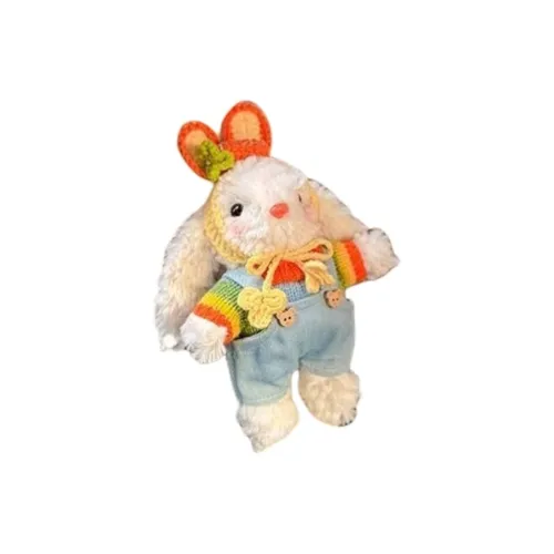 Bobby Bear Cute Bunny Дофаминовая одежда Украшение Плюшевый Брелок Кукла 15 см Высота