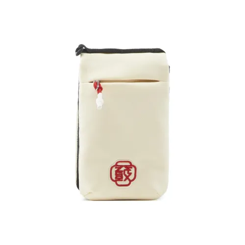 LINING Rijin Doujin Collection Полиэстер Сумка через плечо Чехол для телефона Унисекс Экрю