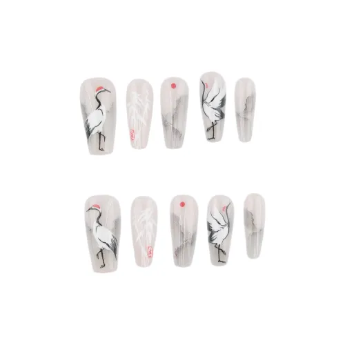Song Biography Китайский стиль с A Touch OF Традиционные Китайские элементы False Nail Средний LADDER 25 мм