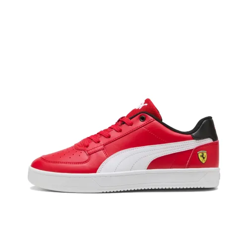 Scuderia Ferrari X PUMA Caven 2,0 Low Топ Скейтборд Кроссовки Мужские Красные