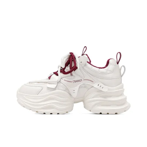 C°BANNER Термический Низкий Топ Кроссовки с Толстой Подошвой Женские