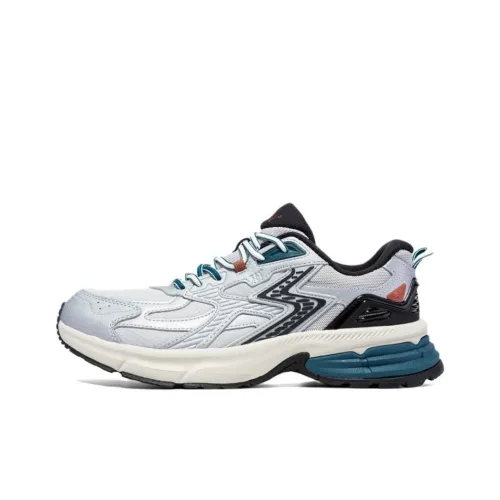 361° Штаны Устойчивые к истиранию Низкий Топ Кэжуал Мужской Белый Серебристый Черный