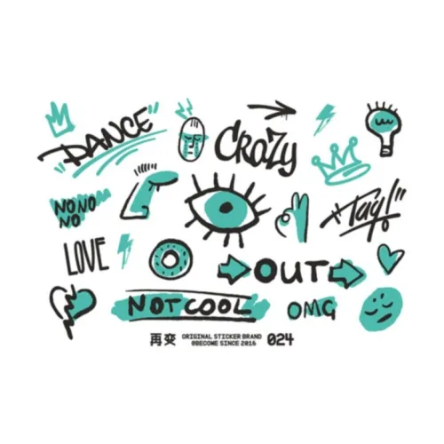 ZAIBIAN Временные татуировки Унисекс