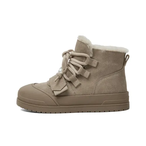 PT'SON Термические Короткие Снежные Ботинки Женские