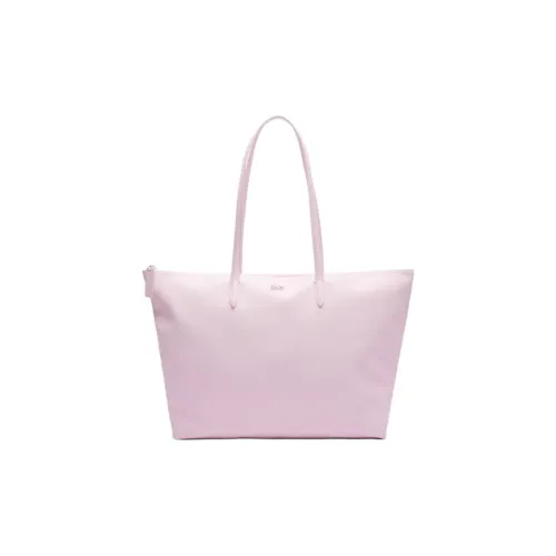 LACOSTE PVC Тоут Сумка Сумка для покупок Сумка на плечо Большая Женская Розовая