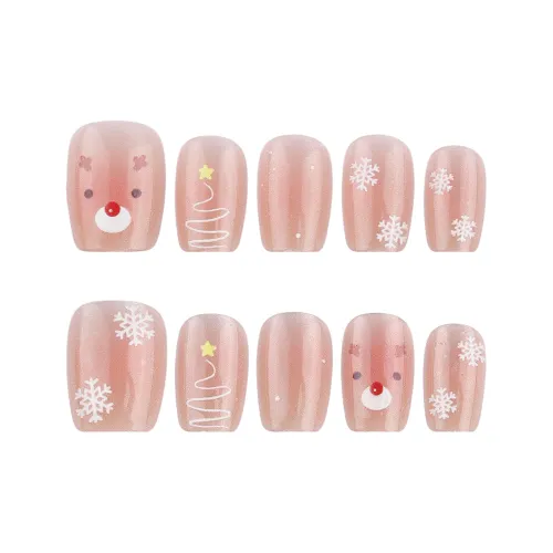 Song Biography Рождество Nail Art 15 мм Короткий ЛАДДЕР