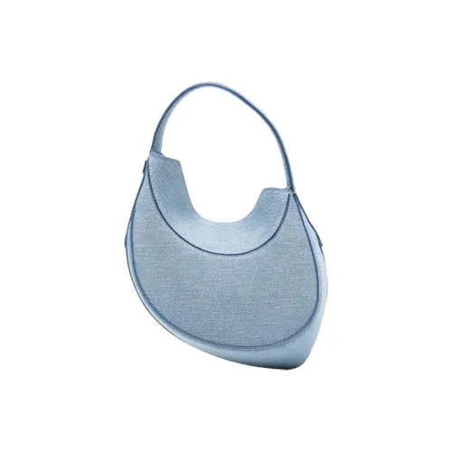 Mugler Cotton Bag Mini Women's Light Blue Mugler Хлопок Сумка Мини Женская Светло-Синий