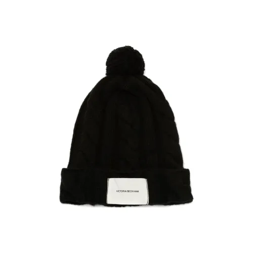 VICTORIA BECKHAM Овечья шерсть Трикотажная ткань Шапки-бини Женские Черный