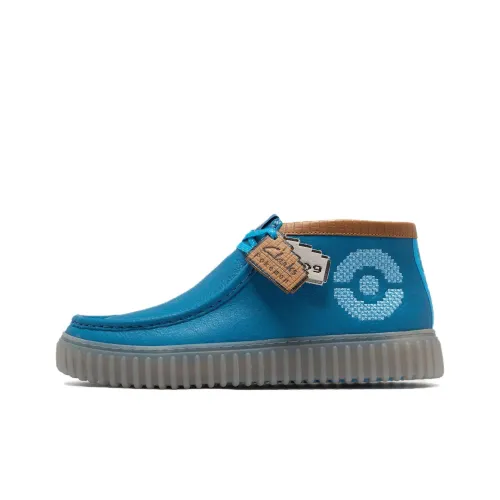 POKEMON x Clarks Originals Low Топ Повседневная обувь Мужская Синяя