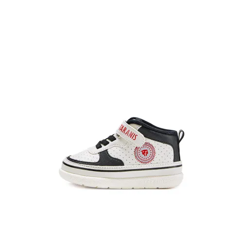 TARANIS Противоскользящие Износостойкие Термические Низкие Топы Обувь для малышей Белый Черный Для младенцев и малышей