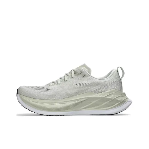 Asics SUPERBLAST 2 Беговые кроссовки Низкий топ Серый Зеленый Мужской