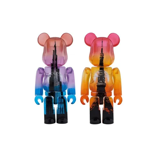BE@RBRICK Regional Limited Прозрачный слепой бокс на карточке