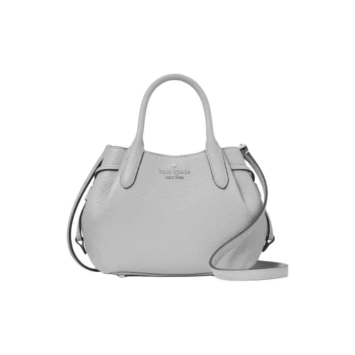 Kate Spade Пельмени Коровья кожа Сумка-пельмень Сумка на одно плечо Мини Женская Горный серый