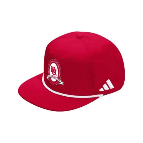 Adidas Полиэстер Эластан Кепки Унисекс Красный