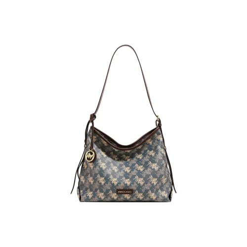 H YXIANG PVC Сумка через плечо Женская Синяя