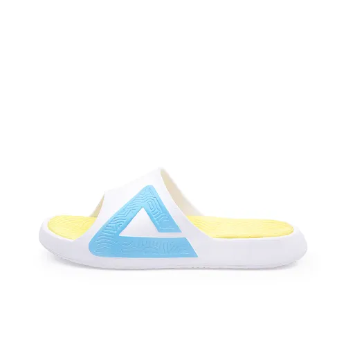 PEAK Tai Ji1,0 Тихий противоскользящий устойчивый к истиранию Слипоны Унисекс Белый синий желтый