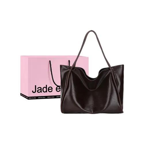 Jade En Plus PVC Сумка через плечо Стандартная Женская Черная Белая Каштановая Зеленая