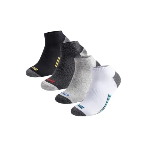 ANTA Variety Тренировки Коллекция Низкие носки Унисекс 4 упаковки