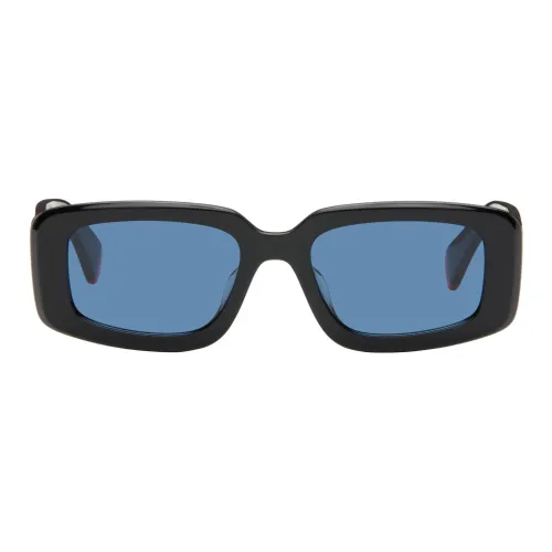 KENZO Ацетат Нерегулярная форма Солнцезащитные очки Мужской Черный