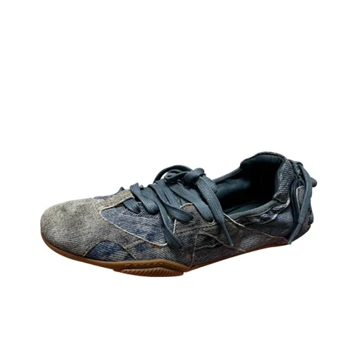 MCKP Casual Низкий Топ Джинсовый Синий Женский