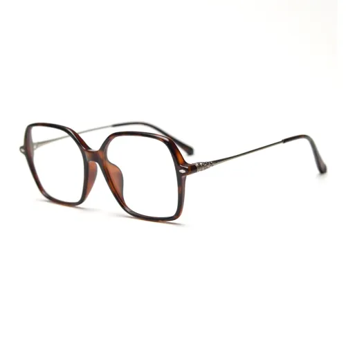 Yamaichi Maru TR Памятный пластик Металл Квадрат Оправы для очков Унисекс