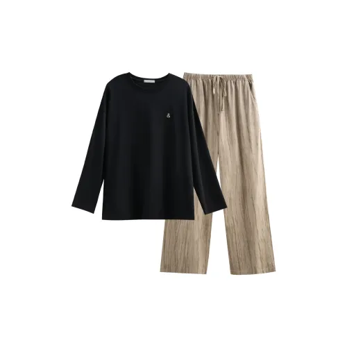 Same Language Пижамный комплект мужской Wabi Sabi черный