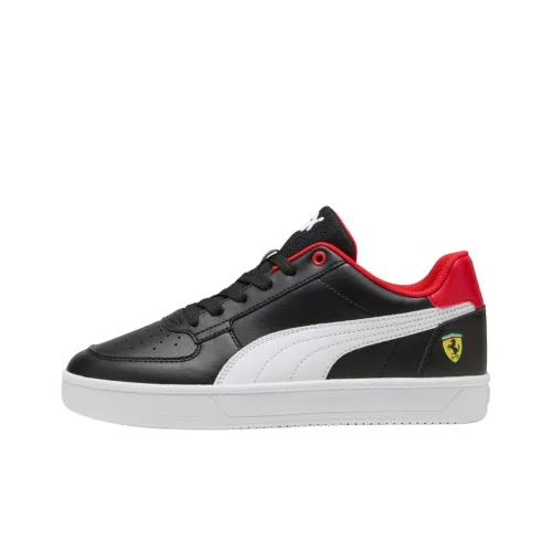 Scuderia Ferrari X PUMA Caven 2,0 Low Топ Скейтборд Кроссовки Унисекс Черный