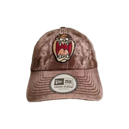 New Era Хлопковые кепки унисекс коричневые