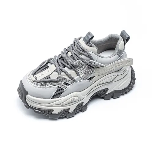 BENZI Противоскользящий Устойчивый к истиранию Дышащий Отводящий влагу Легкий Низкий Топ Кроссовки с Толстой Подошвой Женские