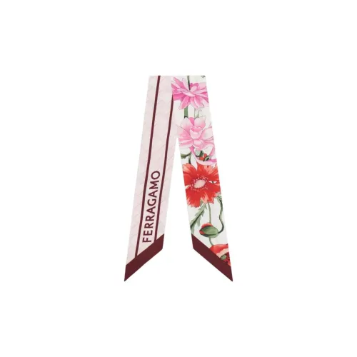 Ferragamo Тутовый шелк Резинки для волос Женские Хлопковая конфета