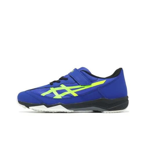 Asics Lazerbeam SJ MG Anti KICK Амортизация Низкий Топ Детские Беговые Кроссовки Синий Подростки